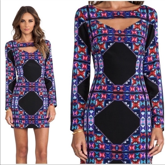 Mara Hoffman Front Cutout Rider Black Dres… - Picture 2 of 11